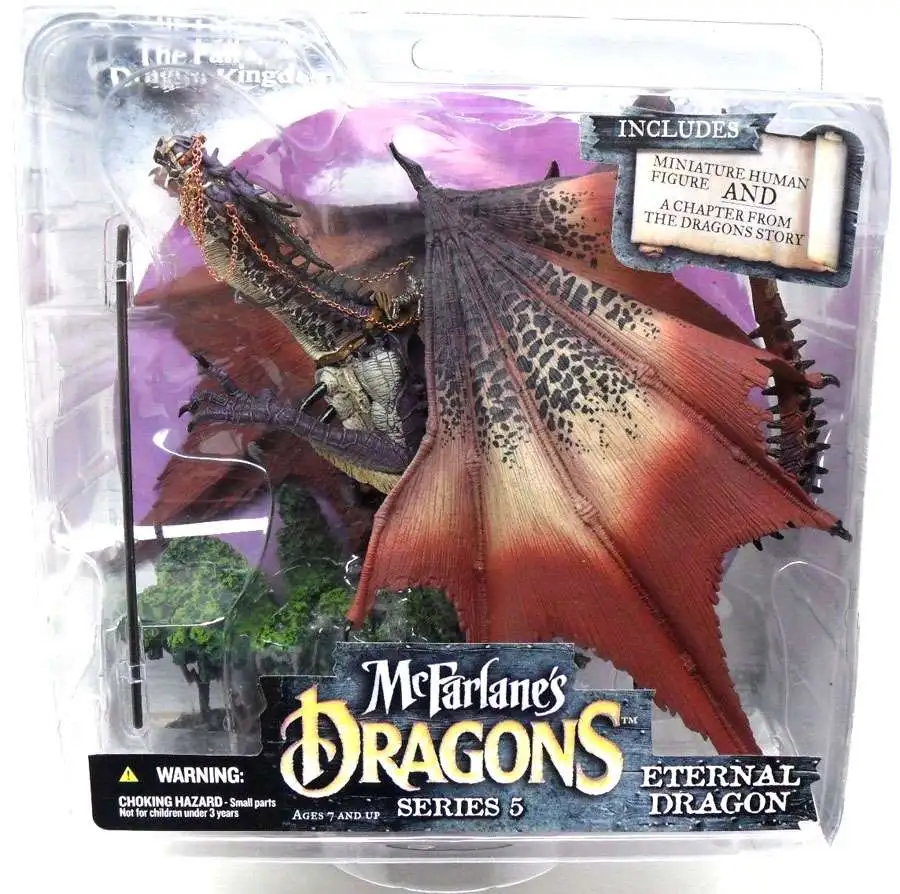 McFarlane's Dragons Quest For The King Eternal Clan Dragon Limited Edition NEW 