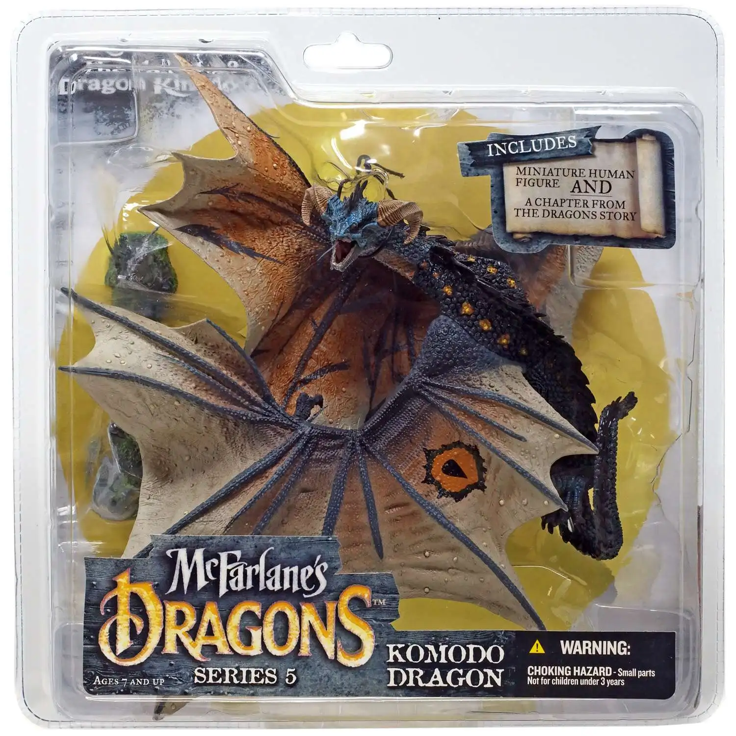 McFarlane Toys Dragons The Fall of the Dragon Kingdom Series 5 Komodo Dragon Clan 5 Action Figure