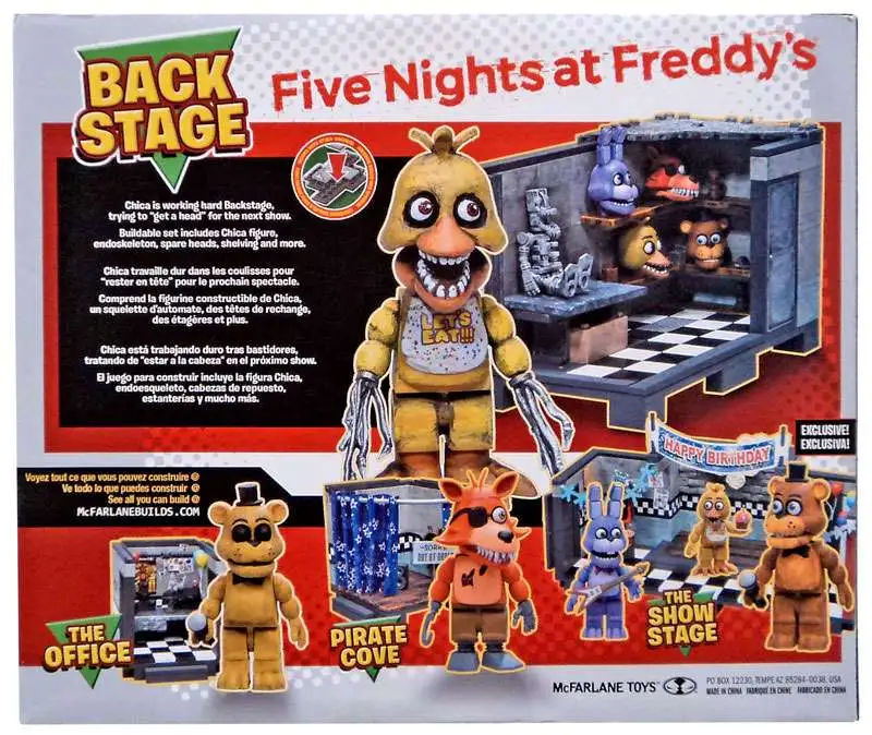 Five Nights at Freddy’s Backstage Construction Set McFarlane Toys 153 Pcs for sale online 