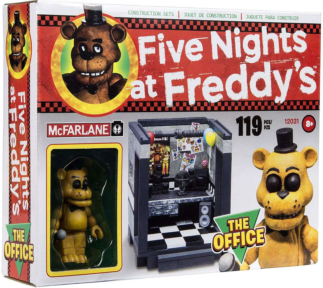 McFarlane Toys Five Nights At Freddys The Security Office Construction Set 