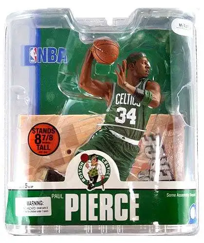 McFarlane Toys NBA Boston Celtics Sports Basketball Series 13 Paul Pierce  Action Figure Green Jersey Variant - ToyWiz