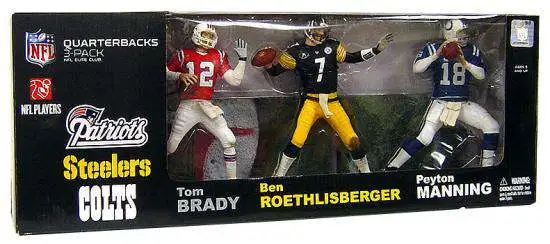 McFarlane Toys NFL New England Patriots Sports Picks Football Tom Brady,  Julian Edelman & James White Action Figure 3-Pack [Super Bowl LI Champions]