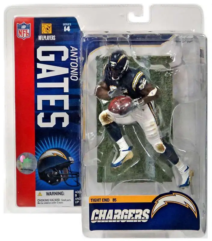 McFarlane Toys NFL San Diego Chargers Sports Picks Football Series 14 Antonio  Gates Action Figure Dark Blue Jersey - ToyWiz