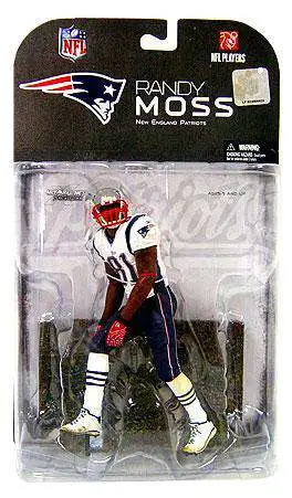 McFarlane Toys NFL New England Patriots Sports Picks Series 17 Randy Moss Action Figure [Red Armband Variant]