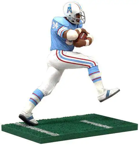 McFarlane Toys NFL Houston Oilers Sports Picks Football Legends Series 3  Earl Campbell Action Figure [Blue Jersey]