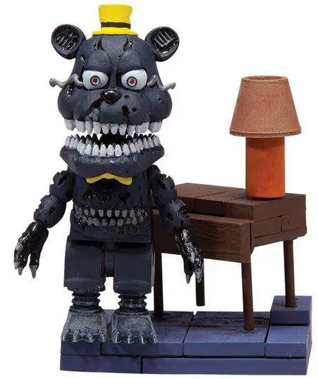 McFarlane Toys Five Nights at Freddys Nightmare Chica with Right Hall Window  Micro Figure Build Set - ToyWiz