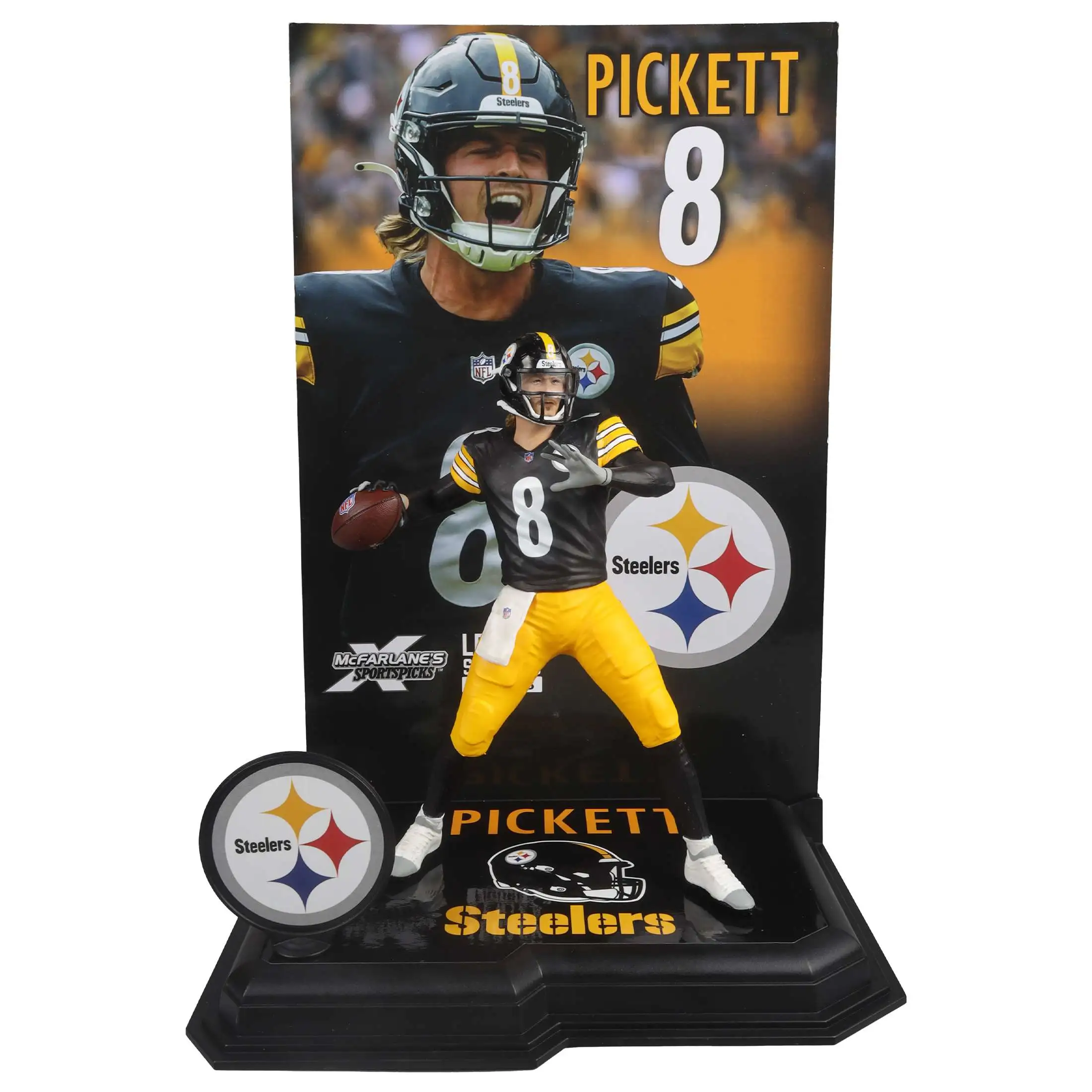 Kenny Pickett Pittsburgh Steelers HOME Jersey - Black