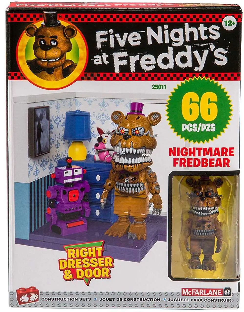 McFarlane FNAF FIVE NIGHTS AT FREDDYS CONSTRUCTION SET Series 1 2 3 4 5  *Choose*