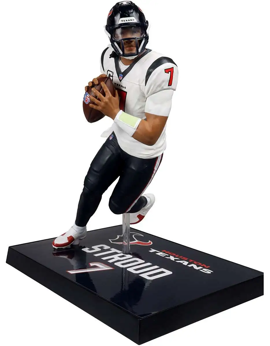 McFarlane Toys NFL Houston Texans Sports Picks Football CJ Stroud Action Figure [White Jersey, Chase Version]
