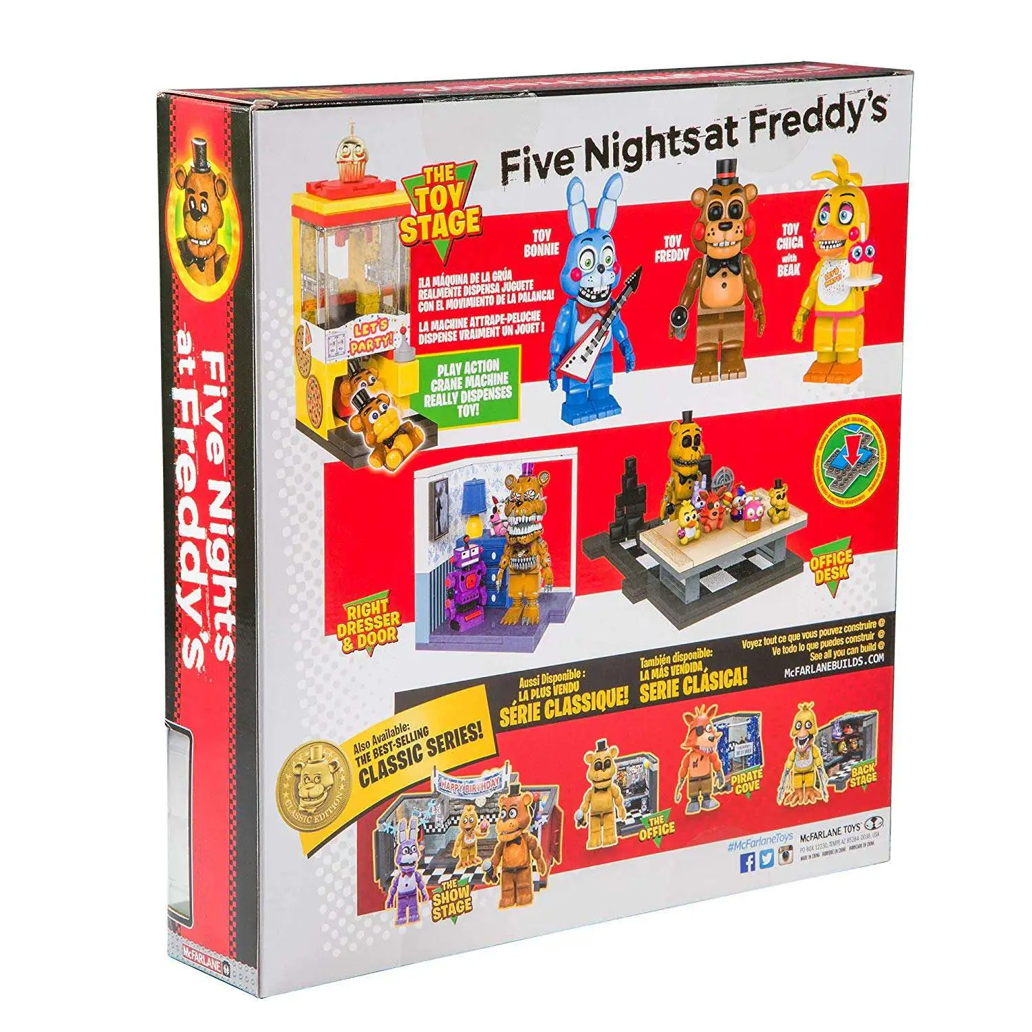 McFarlane Toys Five Nights At Freddys Toy Stage Build Set ToyWiz McFarlane Toys Five Nights At Freddys Toy Stage Build Set ToyWiz