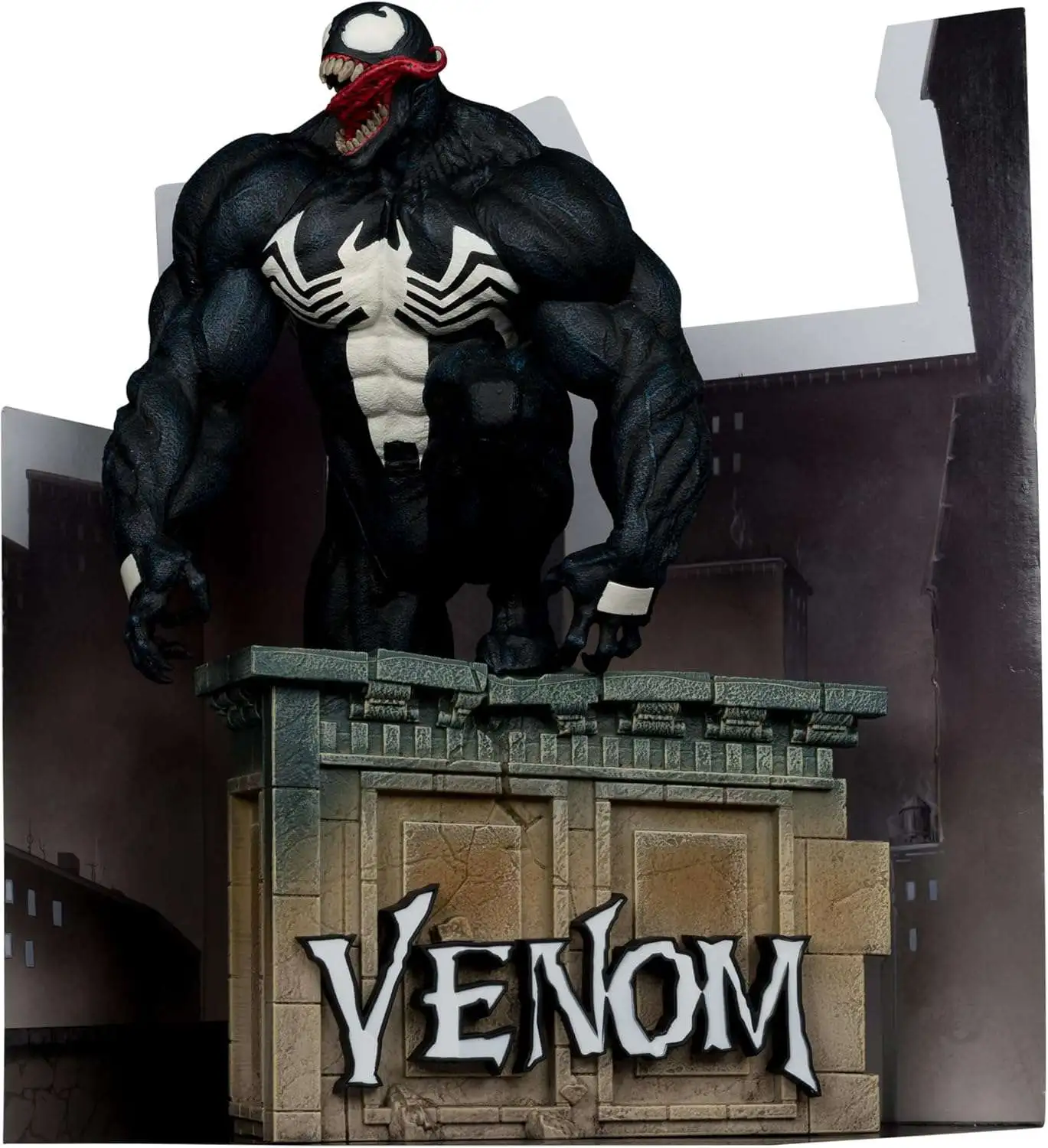 McFarlane Toys Marvel Venom Posed Figure with Scene [Venom #5]