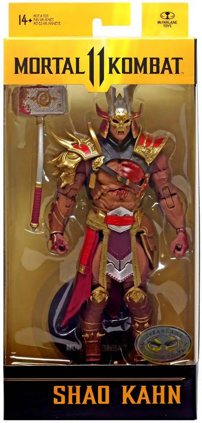 Mortal Kombat Series 7 Shao Kahn Platinum Kahn 7-Inch Action