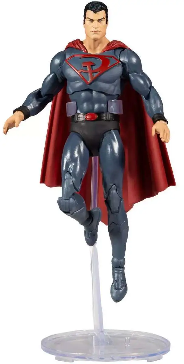 Mcfarlane toys dc multiverse red son superman