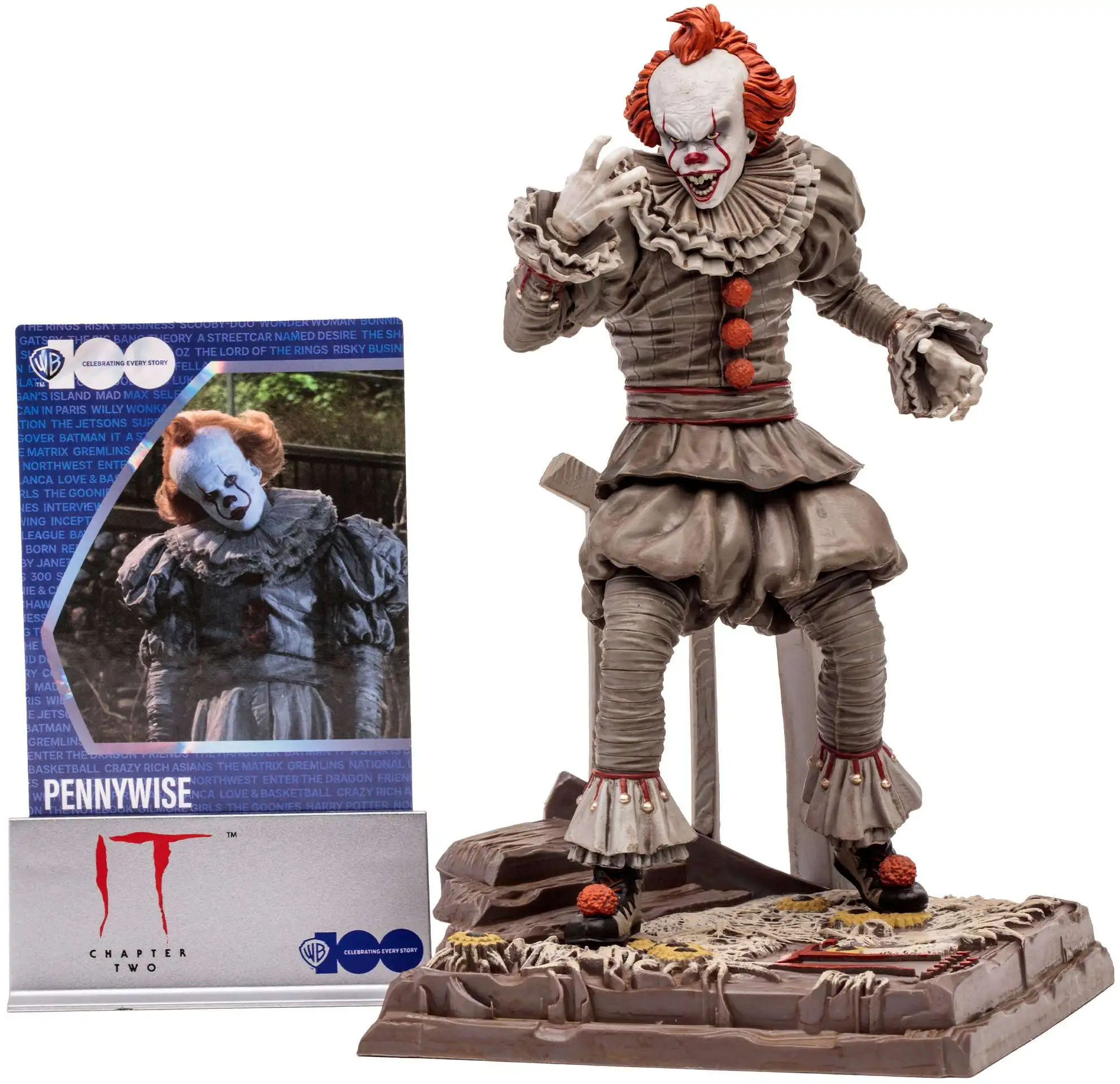 Version 2 of NECA's 1990 Pennywise Action Figure Includes Monster Hand and  New Heads - Bloody Disgusting
