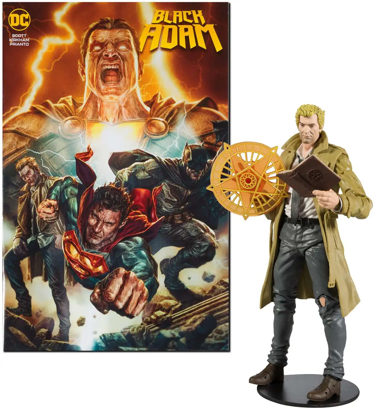 McFarlane Toys DC Page Punchers Constantine Action Figure & Comic Book (Pre-Order ships August)