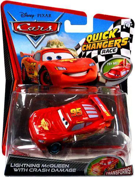 Lightning McQueen Crashes During the Race