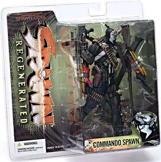 McFarlane Toys Spawn Series 28 Regenerated Commando Spawn Action