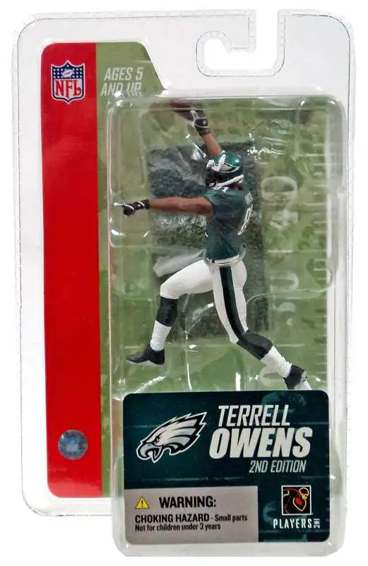 McFarlane Toys NFL Philadelphia Eagles Sports Picks Series 10 Terrell Owens Action Figure [Green Jersey]