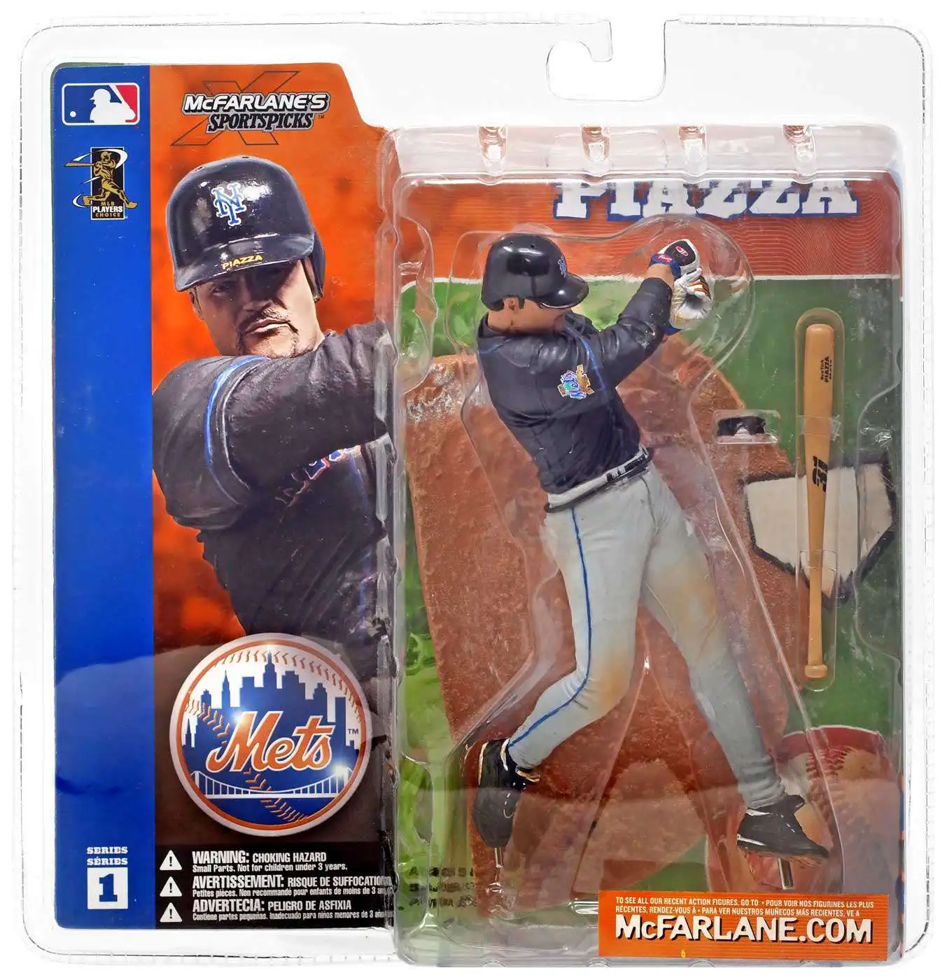 Mike Piazza New York Mets action figure McFarlane series 1 