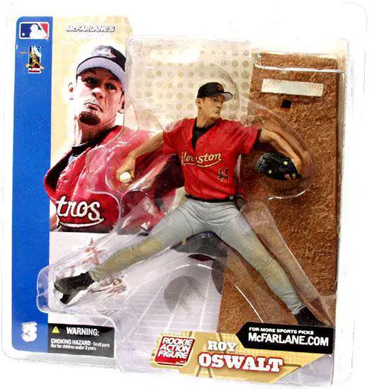 McFarlane Toys MLB Houston Astros Sports Picks Baseball Series 3 Roy Oswalt  Action Figure Gray Pants Variant - ToyWiz