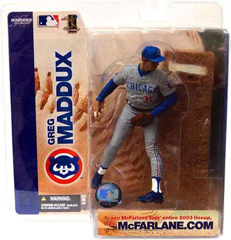 McFarlane Toys MLB Atlanta Braves Sports Picks Baseball Series 2 Greg Maddux  Action Figure White Jersey - ToyWiz
