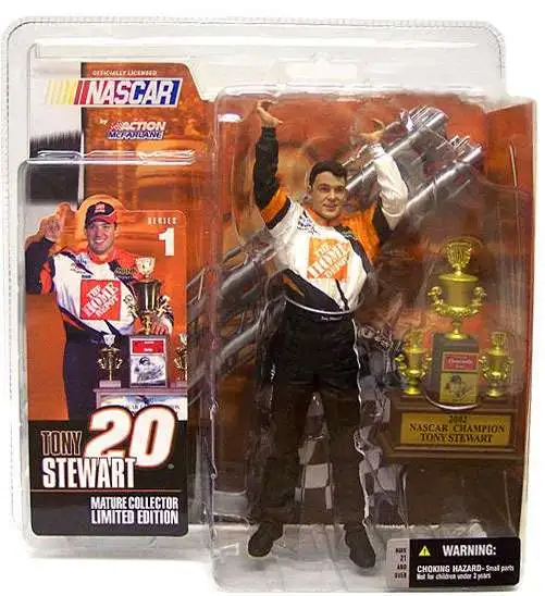 McFarlane Toys Series 5 NASCAR Tony Stewart ESGR Driver Action Figure T2690 for sale online 