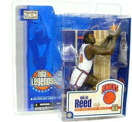 McFarlane Toys NBA New York Knicks Sports Basketball Legends Series 1 Willis Reed Action Figure [White Jersey]