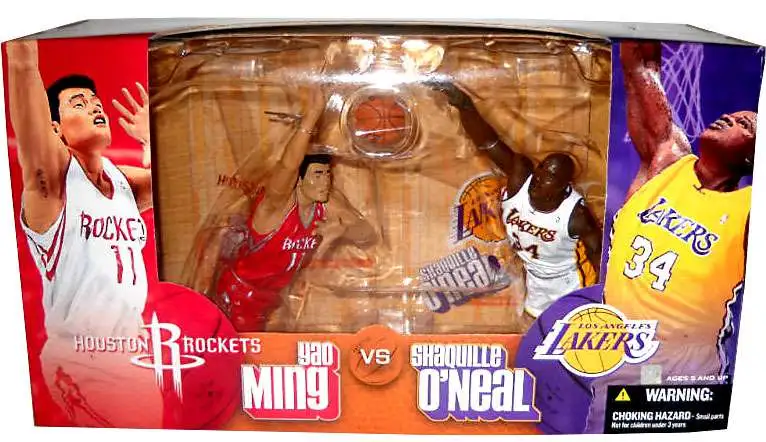 Yao Ming & Shaquille O'Neal Houston Rockets vs. Los Angeles Lakers