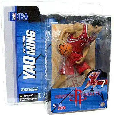  McFarlane Toys NBA Series 7 Figure: Yao Ming with Red