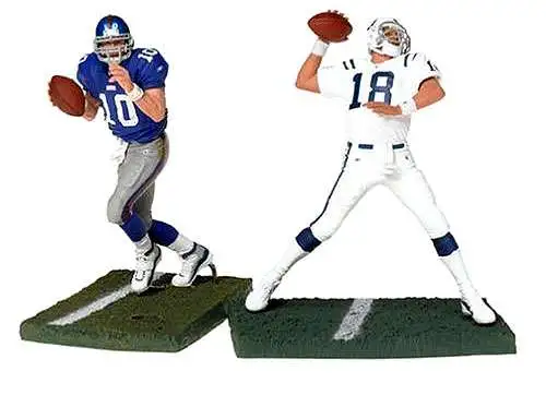 McFarlane NFL Football ELITE TRU Exclusive ELI MANNING NY Giants, Blue  Jersey