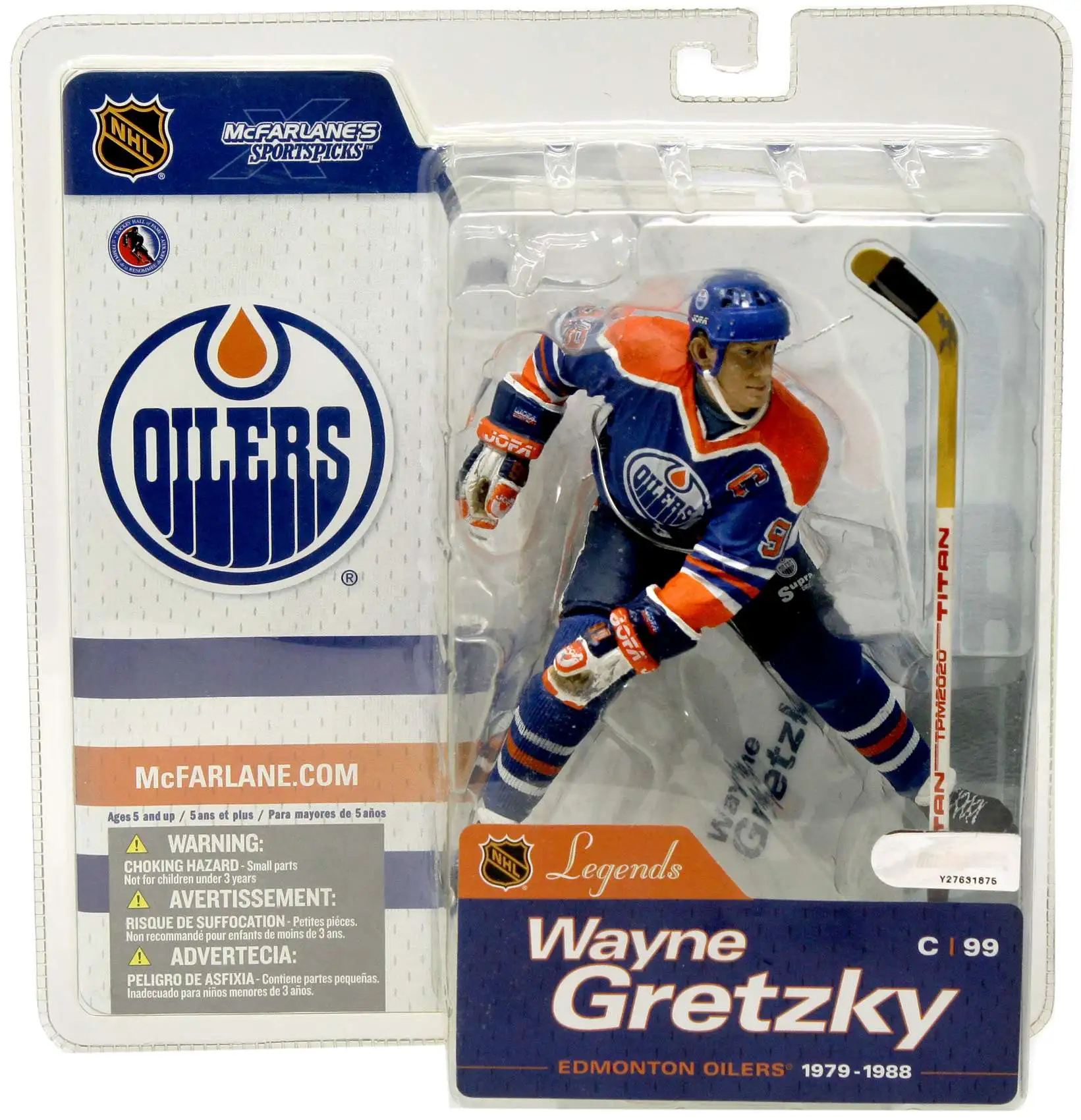 McFarlane Toys NHL Edmonton Oilers Sports Hockey Legends Series 1