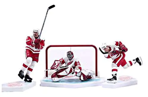 NHL McFarlane Toys Sports Picks Series 14 Action Figure Henrik Zetterberg  (Detroit Red Wings) White Jersey