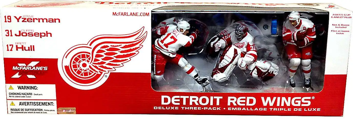 McFarlane Toys NHL Detroit Red Wings Sports Picks Series 2 Brett Hull Action Figure