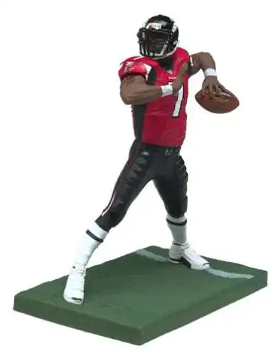 ToyDorks - Mcfarlane Toys - 12-Inch Michael Vick Red Jersey Variant