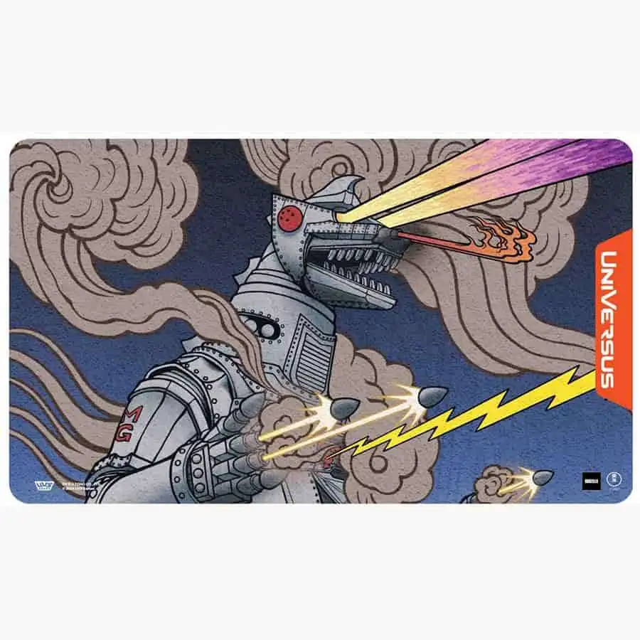 Universus CCG Mechagodzilla: Bionic Menace Playmat