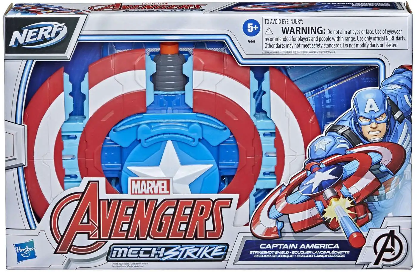 Marvel Avengers Mech Strike Captain America Strikeshot Shield [Damaged Package]