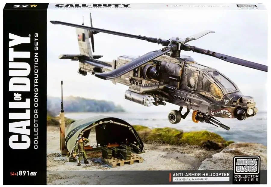 Mega Bloks Call of Duty Anti-Armor Helicopter Set #31283