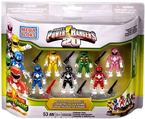 Mega Bloks Power Rangers 20th Anniversary Power Rangers Collector 6