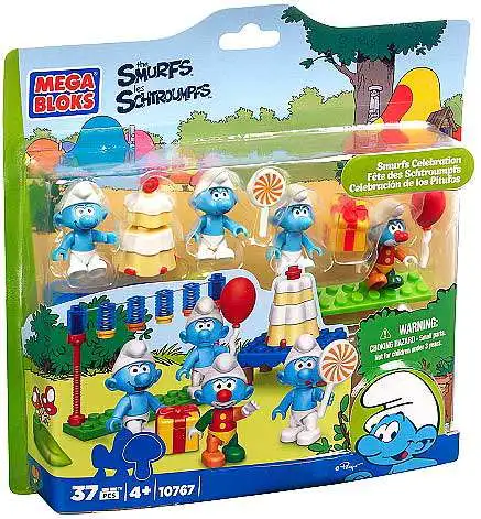 Mega Bloks The Smurfs Smurfs Celebration Set    ToyWiz