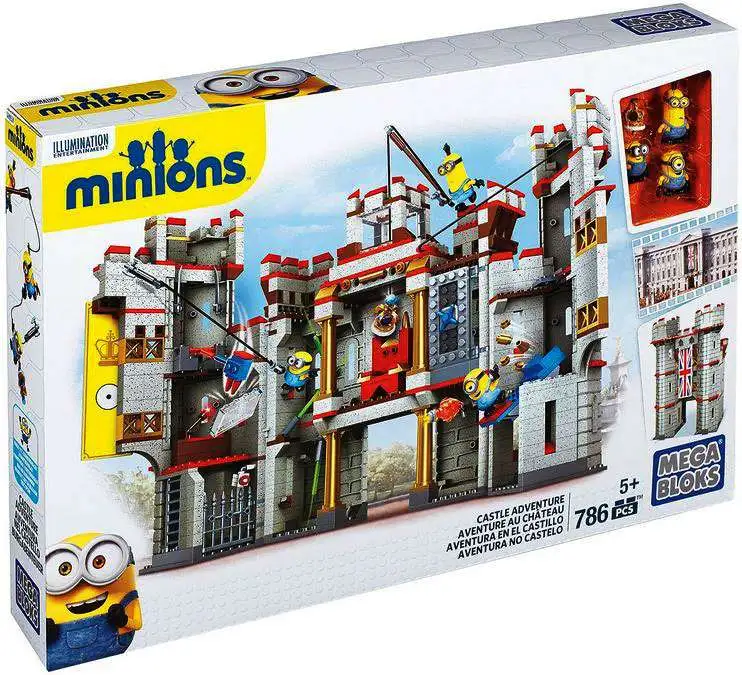 Mega Bloks Despicable Me Minions Castle Adventure Set #38029