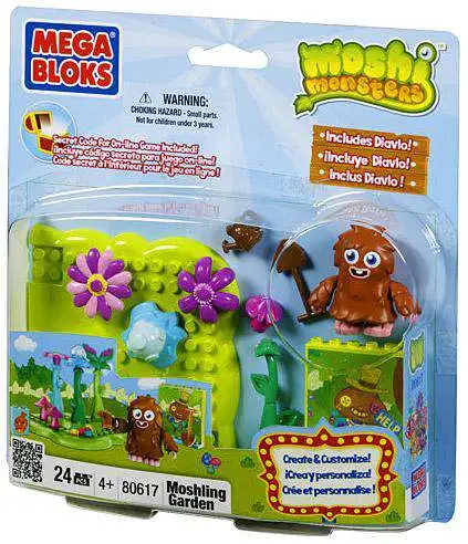 Mega Bloks Moshi Monsters Moshling Garden Set #80617 [Loose]