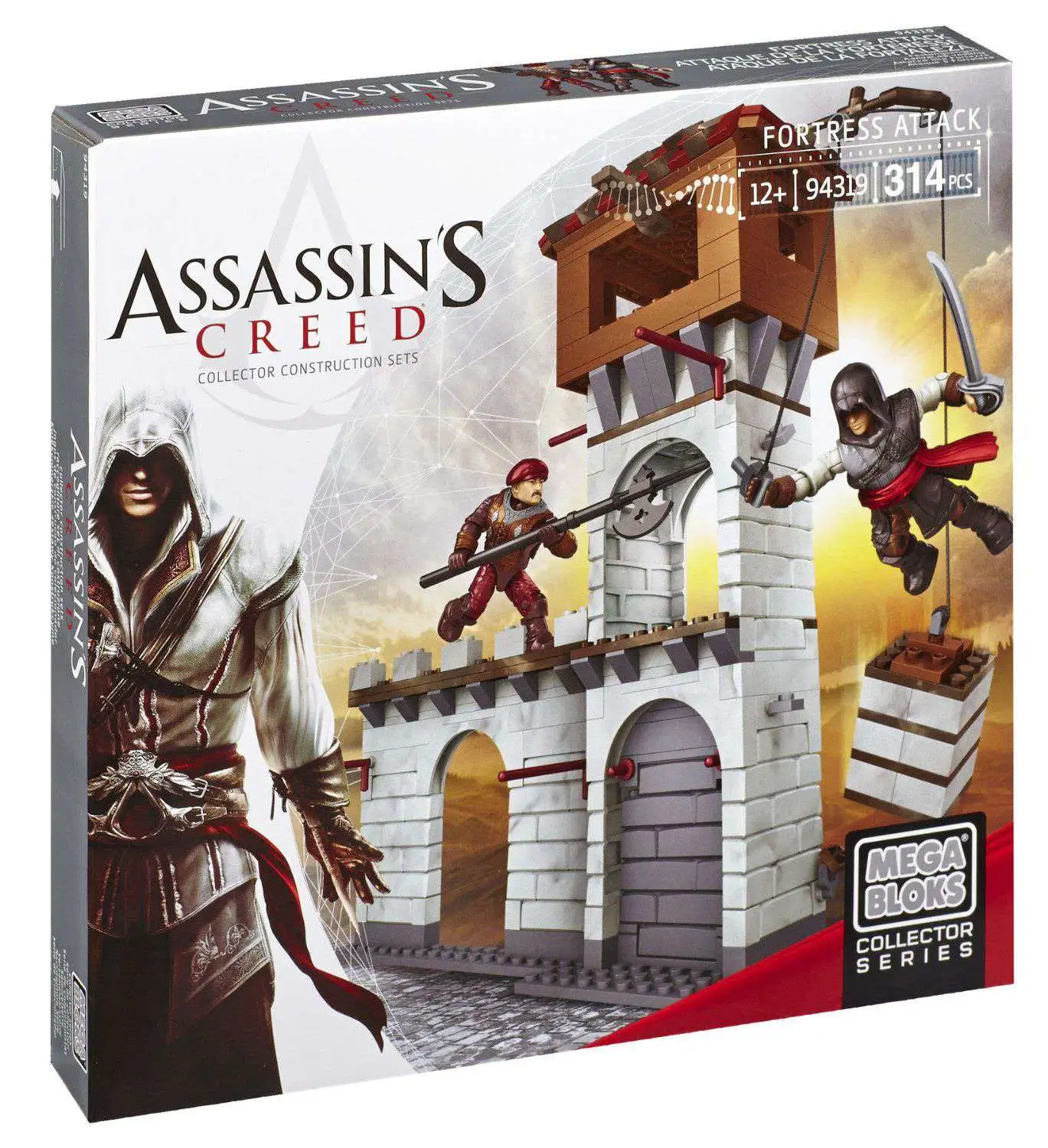 Assassins Creed Da Vincis Flying Machine95 Teile Mattel Mega Bloks 94302