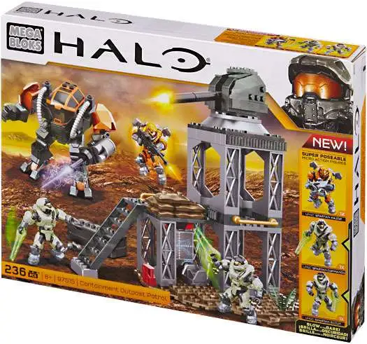 NEW!! Halo Mega Bloks Containment Armory 97516 
