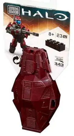 Mega Bloks Halo Series 4 ODST Metallic Drop Pod Set DPP68 [Crimson]