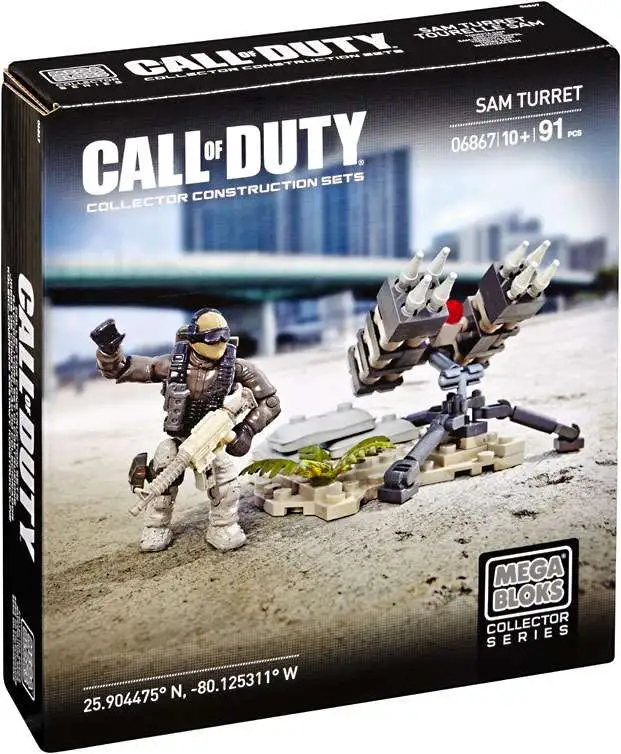 Mega Bloks Call of Duty SAM Turret Set 06867 - ToyWiz