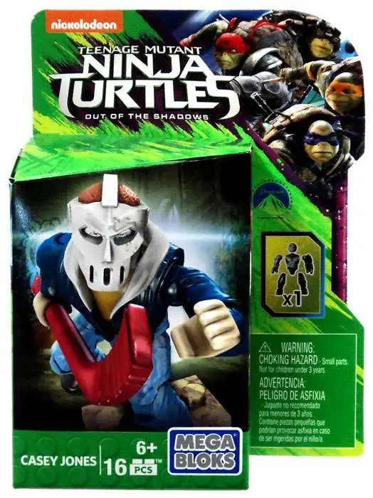 Mega Bloks Teenage Mutant Ninja Turtles Out of the Shadows Casey Jones Set