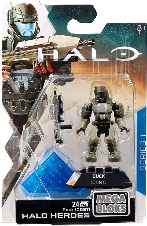 Mega Bloks Halo Heroes Series 1 Buck ODST Mini Figure - ToyWiz