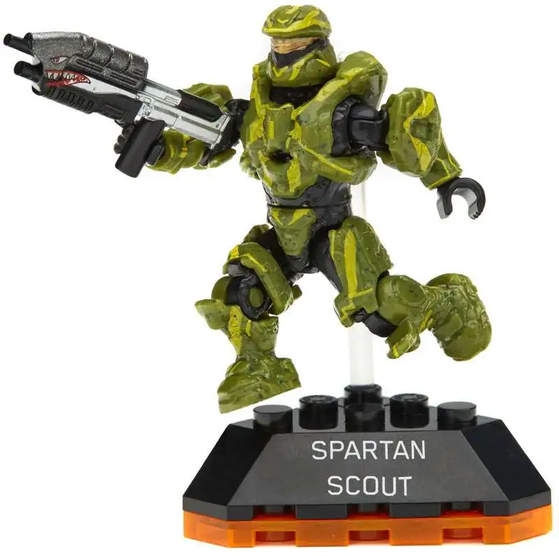 Mega Bloks Halo Heroes Series 2 Spartan Scout Mini Figure - ToyWiz