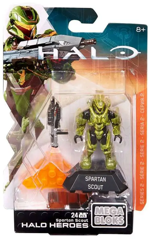 Mega Bloks Halo Heroes Series 2 Spartan Scout Mini Figure - ToyWiz