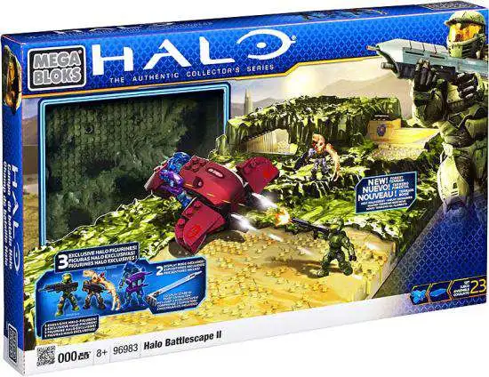 Mega Bloks The Authentic Collector's Series Halo Battlescape II Set #96983